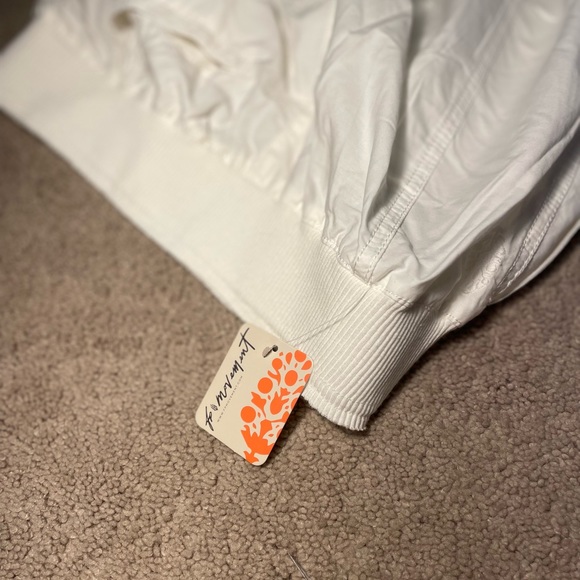 Medium Free People Movement Mesmerize Me Solid Pants Painted White - Picture 11 of 11